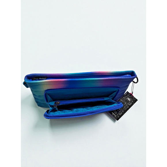 Think Royln Bank Street XL Crossbody w/ Pouch Bundle Blue Lagoon Ombre New w Tag - Picture 12 of 13